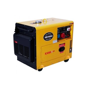 Генератор дизельний KDK7500SC, 6.9KVA, однофазний 230V, обсяг 14,5л