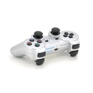 Геймпад бездротової для PS3 SONY Wireless DUALSHOCK 3 (Silver), 3.7V, 500mAh, Blister