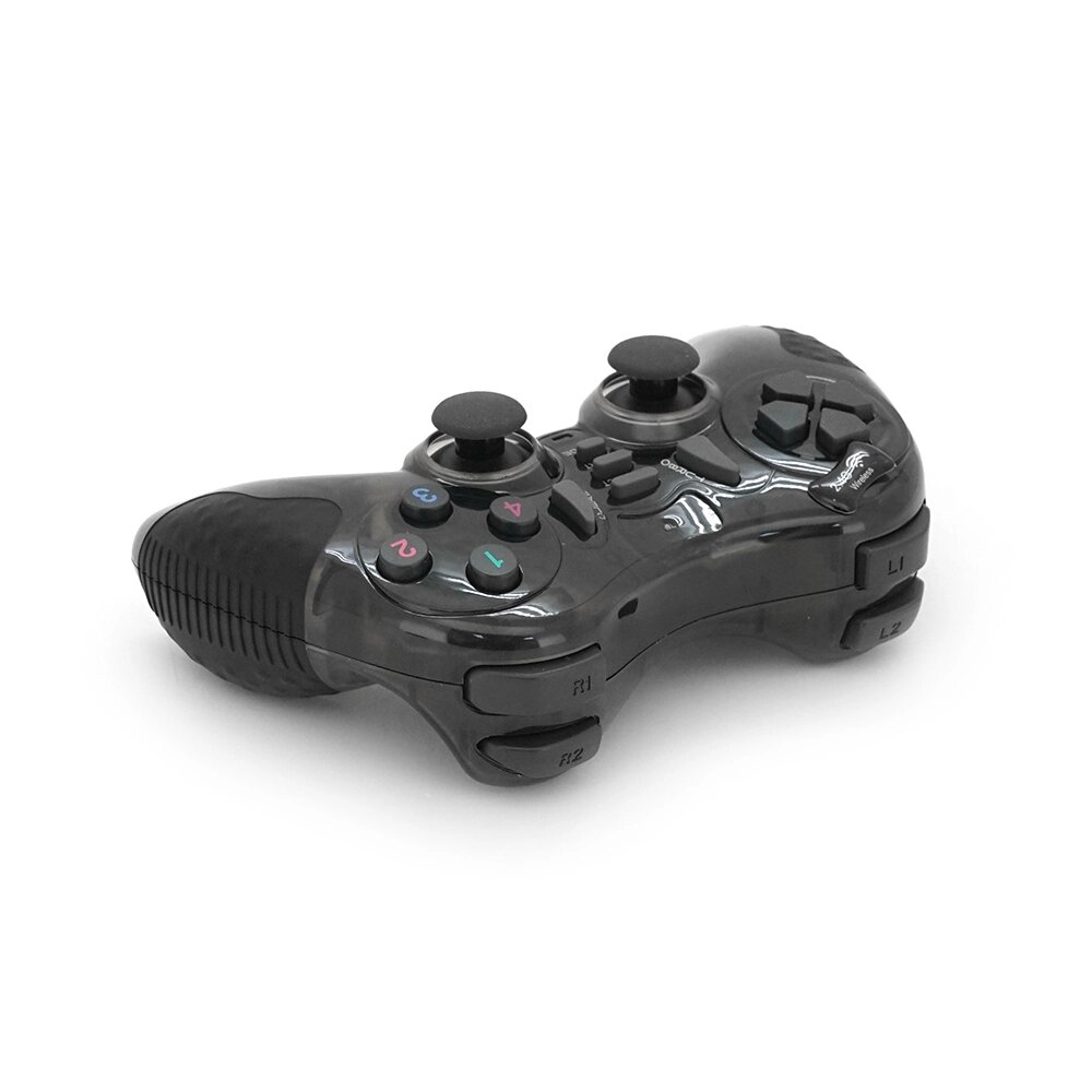 Геймпад бездротовий 7 в 1 для PC/PS1/PS2/PS3/PC360/TV/TV BOX/Android/Win10, живлення від 2*ААА (немає в комплекті), Black,  від компанії Price Killer - фото 1