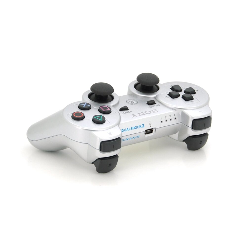 Геймпад бездротової для PS3 SONY Wireless DUALSHOCK 3 (Silver), 3.7V, 500mAh, Blister від компанії Price Killer - фото 1