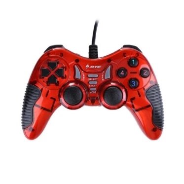 Геймпад провідний для ПК U-900 USB 2.0 DualShock (Red) від компанії Price Killer - фото 1