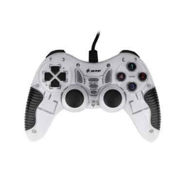 Геймпад провідний для ПК U-900 USB 2.0 DualShock (White) від компанії Price Killer - фото 1