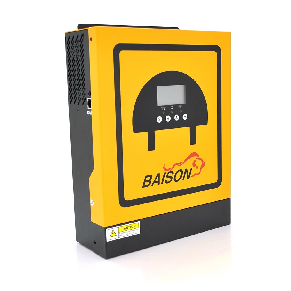 Гібридний інвертор BAISON MS-1500-12 ,1500W, 12V, струм заряду 0-20A, 170-280V, MPPT ( 80А, 90-430 Vdc) від компанії Price Killer - фото 1