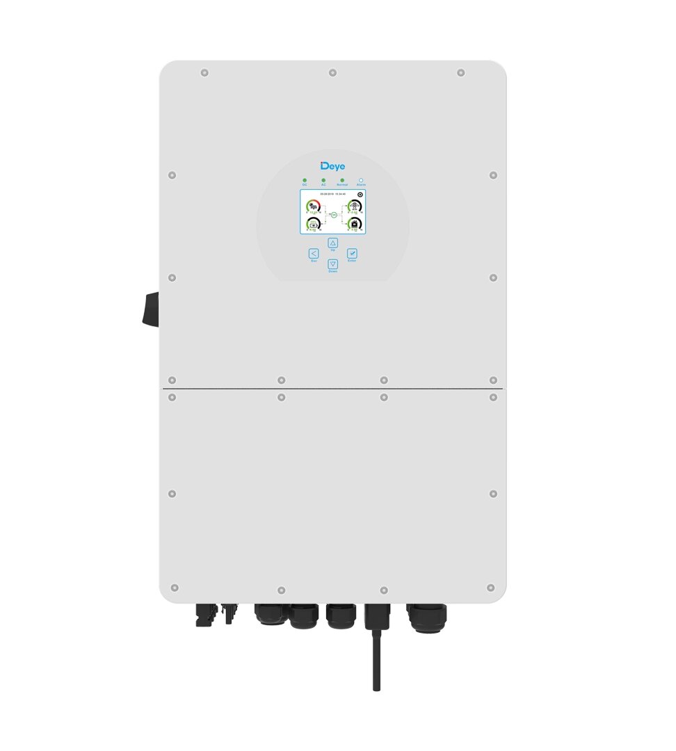 Гібридний інвертор (hybrid) Deye SUN-15K-SG01HP3-EU-AM2 HV, 15кВт, трифазний, (MPPT 150-850/37A/АКБ 160-700V) Parallel від компанії Price Killer - фото 1