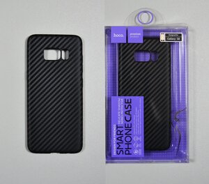 Hoco Чохол під карбон силіконовий Delicate shadow series protective case for Galaxy A5 (2017) black