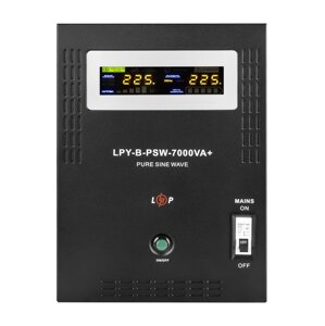 Дбж з правильною синусоїдою 48V LPY-B-PSW-7000VA+(5000вт)10A/20A