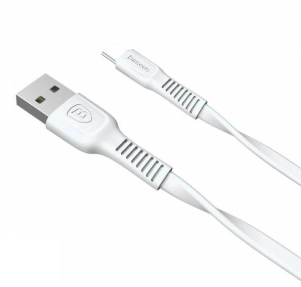 Кабель Baseus Tough USB 2.0 to Type-C 2A 1M Білий (CATZY-B02) від компанії Price Killer - фото 1