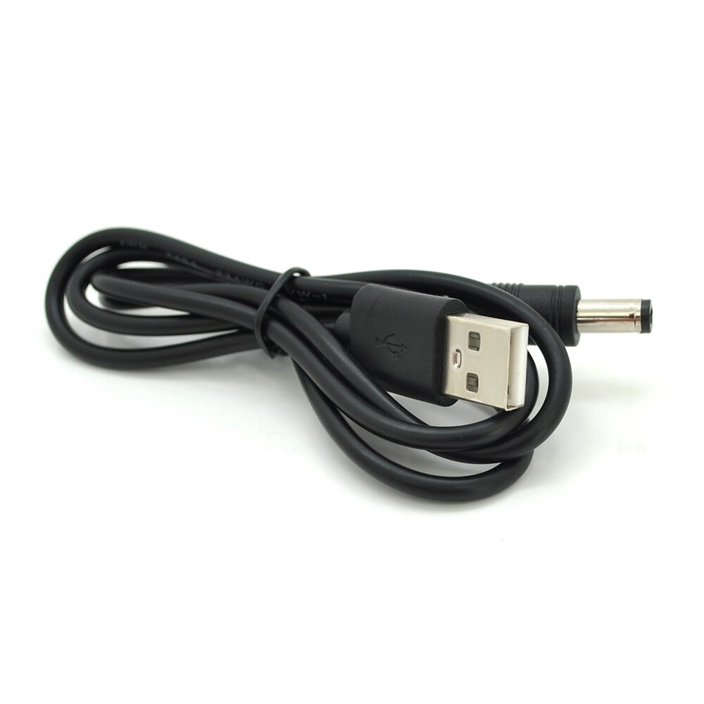 Кабель для планшета USB2.0(M)=> 5.5/2.1mm (M), 0,7 м, Black, OEM від компанії Price Killer - фото 1