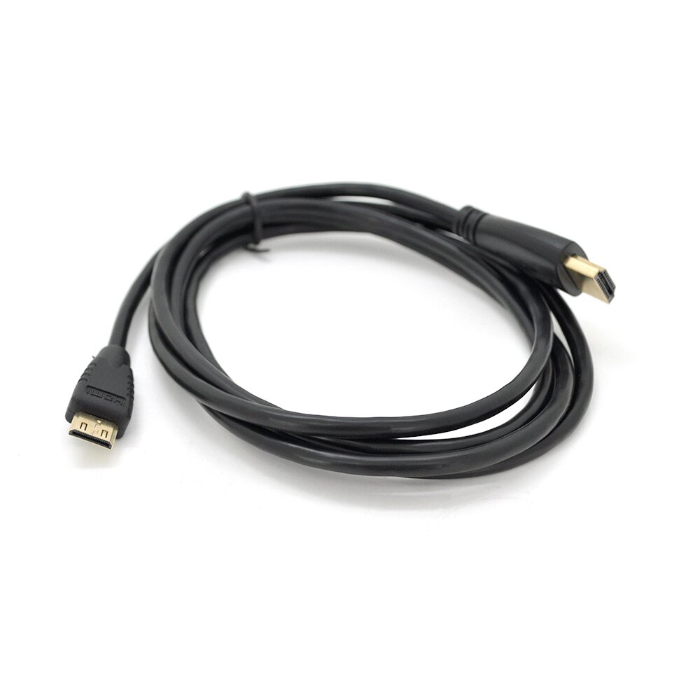 Кабель HDMI ( тато ) A-C mini ( тато ), 1.5m, чорний, Пакет, Q100 від компанії Price Killer - фото 1