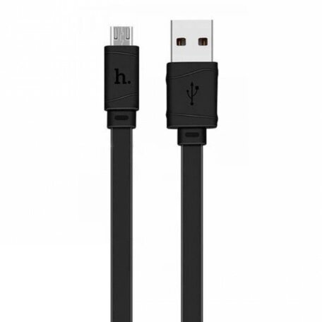 Кабель Hoco X5 Bamboo, Micro-USB, 2.4A, Black, довжина 1м, BOX від компанії Price Killer - фото 1