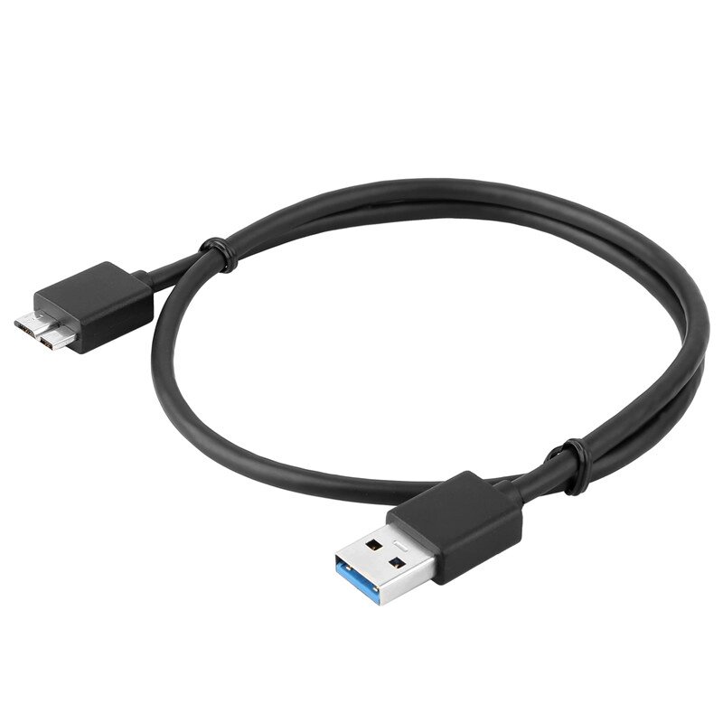 Кабель Usb 3.0 AM to Micro-B black 1.5m для жорстких дисків від компанії Price Killer - фото 1