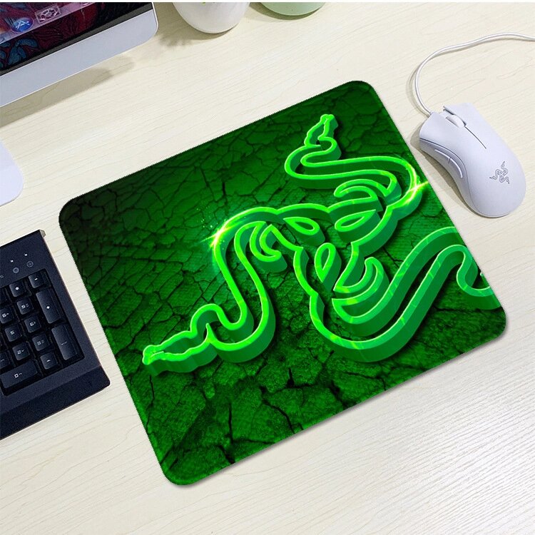 Килимок 200*240 тканинної RAZER 4, товщина 2 мм, колір Green, Пакет від компанії Price Killer - фото 1