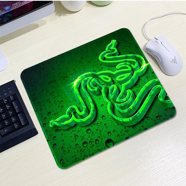 Килимок 200*240 тканинної RAZER 5, товщина 2 мм, колір Green, Пакет від компанії Price Killer - фото 1