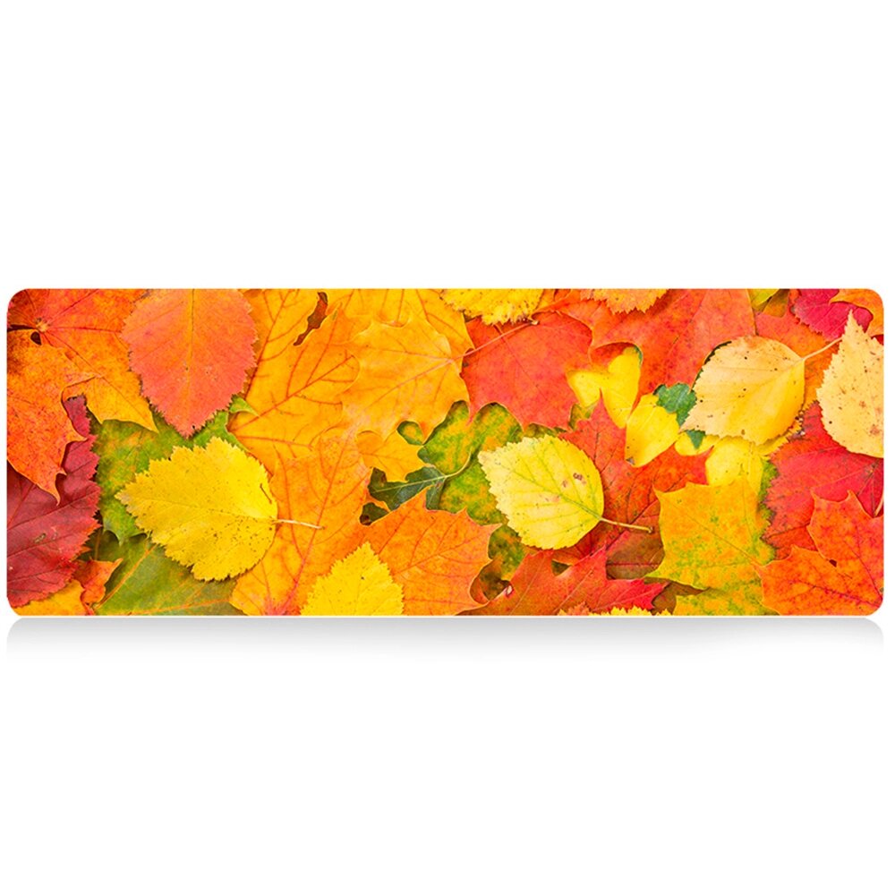 Килимок 300*700 тканинної Autumn leaves з бічною прошивкою, товщина 2 мм, Пакет від компанії Price Killer - фото 1