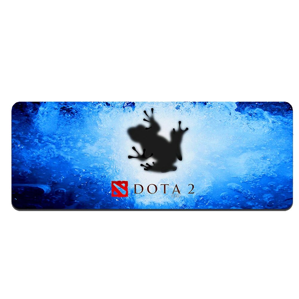 Килимок 300*700 тканинної DOTA2 "Frog", товщина 2 мм, колір Blue, OEM від компанії Price Killer - фото 1