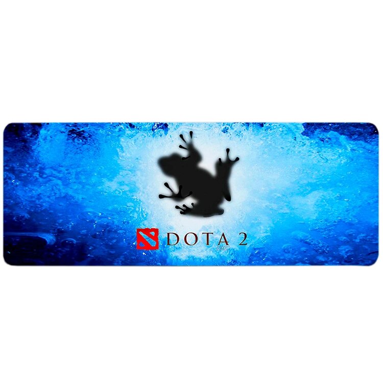 Килимок 300*700 тканинної DOTA2 "Frog", товщина 3 мм, колір Blue, OEM від компанії Price Killer - фото 1