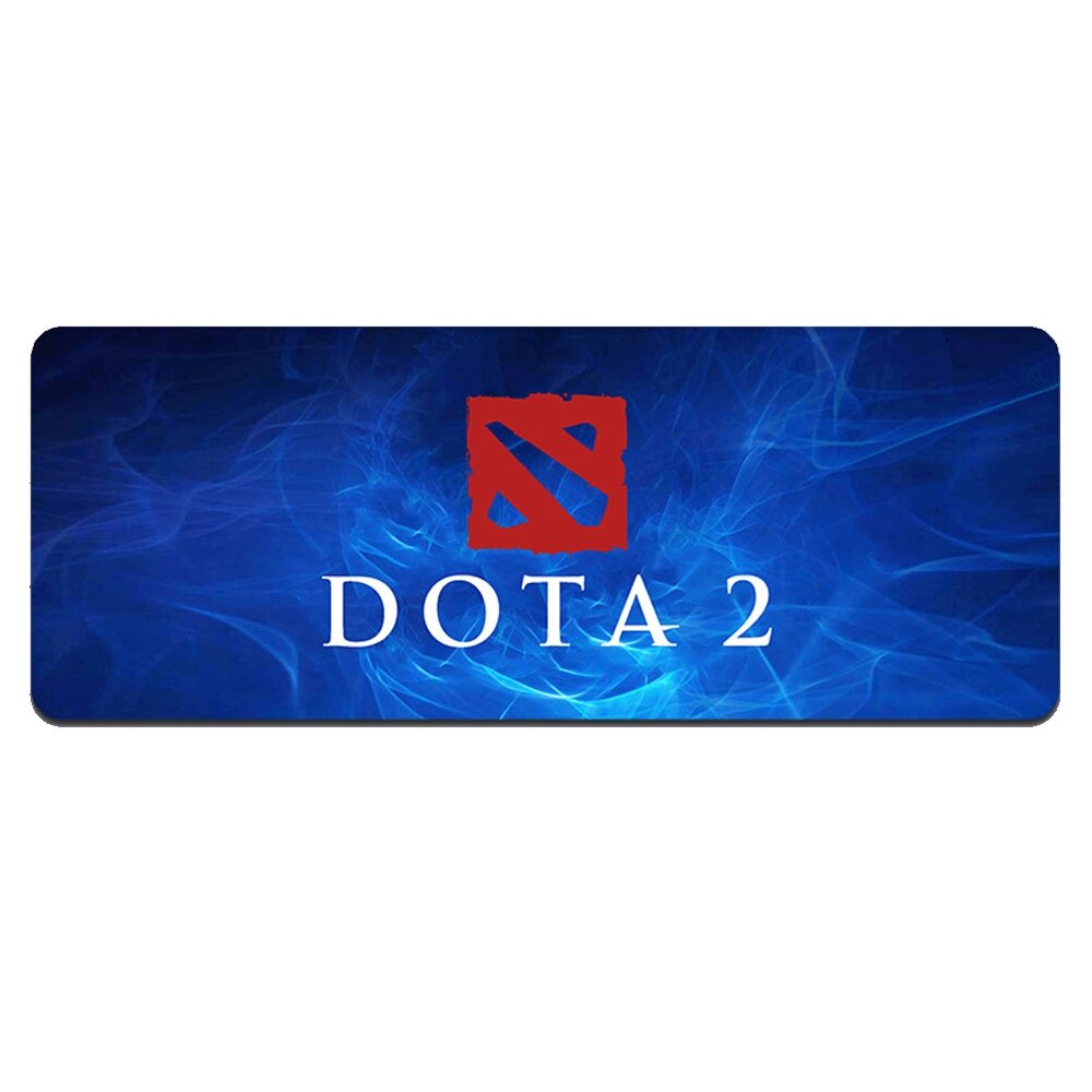 Килимок 300*700 тканинної DOTA2, товщина 2 мм, колір Blue-Red, OEM від компанії Price Killer - фото 1