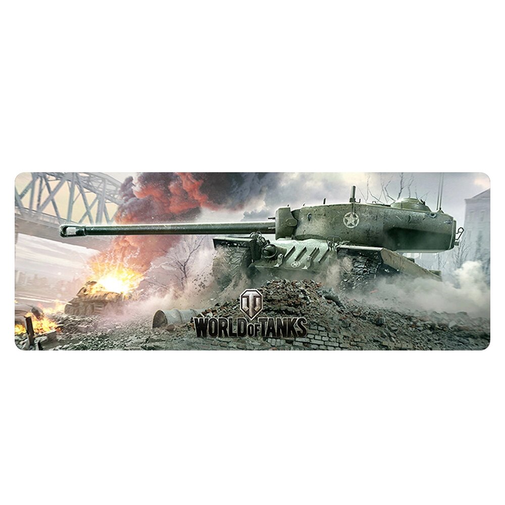 Килимок 300*700 тканинної World of Tanks-80, товщина 2 мм, OEM від компанії Price Killer - фото 1