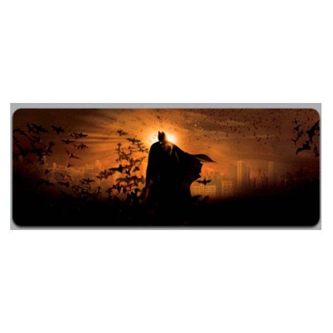 Килимок 300*800 тканинної Batman sunrise з бічною прошивкою, товщина 2 мм, Black, Пакет від компанії Price Killer - фото 1