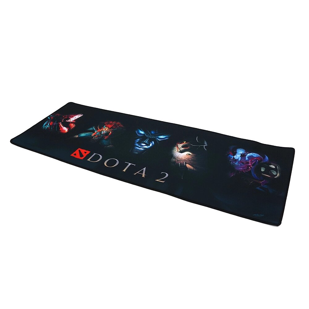 Килимок 300*800 тканинної DOTA2 "Heroes", товщина 2 мм, колір Black, OEM від компанії Price Killer - фото 1