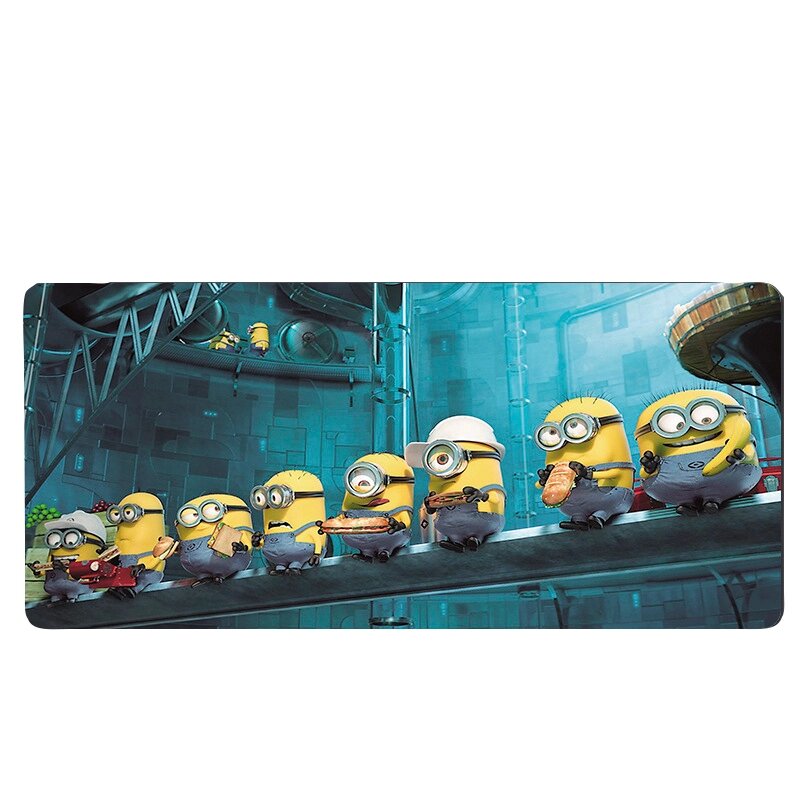 Килимок 300*800 тканинної Minions з бічною прошивкою, товщина 3 мм, Пакет від компанії Price Killer - фото 1