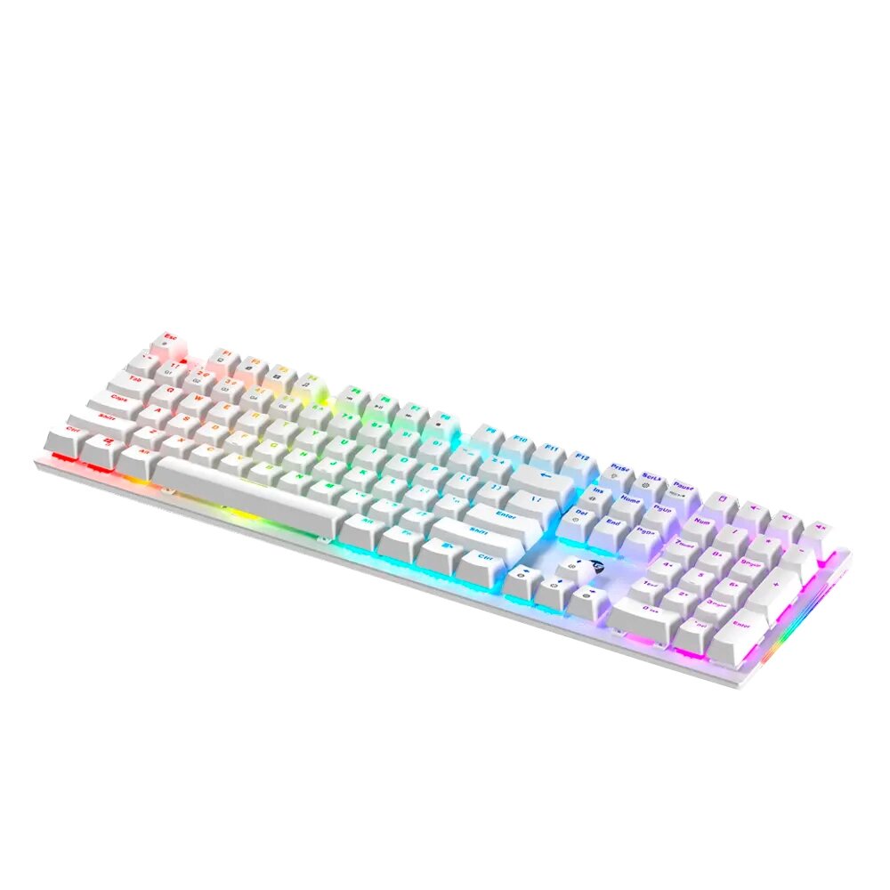 Клавіатура USB Fantech MK855RGB SPACE EDITION, довжина кабелю 135см, (Eng), White, 108к, Q10 від компанії Price Killer - фото 1