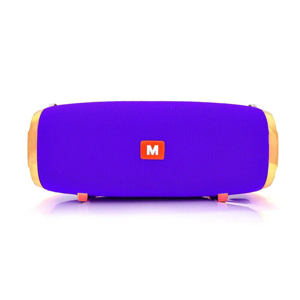 Колонка M258 Bluetooth 4.1 до 10m, 1х3W, 4Ω, 400mAh, 90dB, TF card/USB, DC 5V, Purple від компанії Price Killer - фото 1