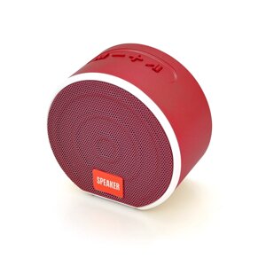 Колонка T8 Bluetooth 4.1 до 10m, 1х3W, 4Ω600mAh, 90dB, TF card/USB, DC 5V, Red