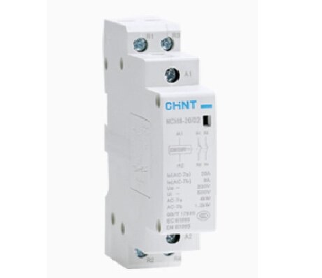 Контактор CHINT NCH8-20/02 220V,20А, 4kW, 2NC, на DIN-рейку, 85*65,5*18мм від компанії Price Killer - фото 1
