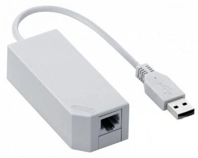 Контролер USB 2.0 to Ethernet - Мережевий адаптер 10/100Mbps з проводом, White, Blister Q500 від компанії Price Killer - фото 1