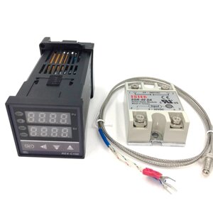 Контролер температури з релейним виходом REX-C100FK02-M*EN