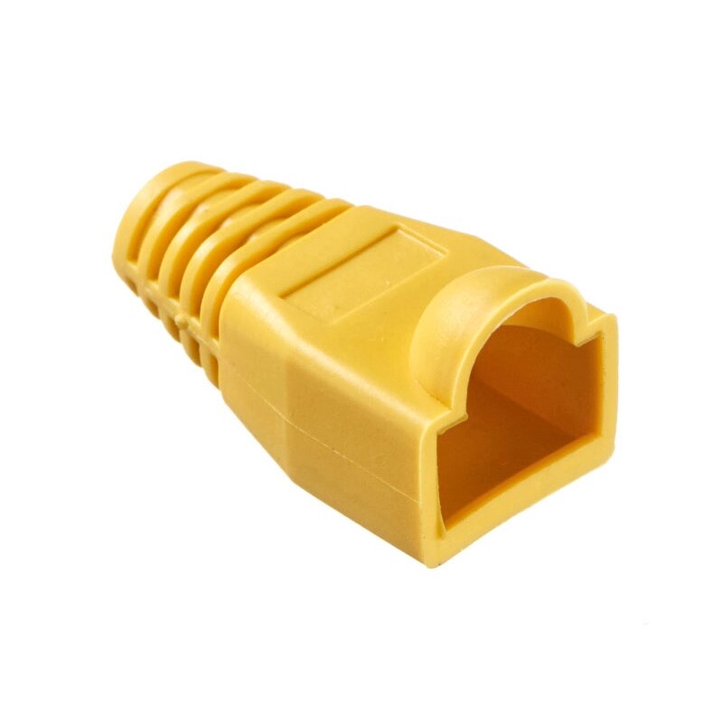 Ковпачок ізолюючий Merlion RJ-45 Yellow (100 шт / уп. ) від компанії Price Killer - фото 1