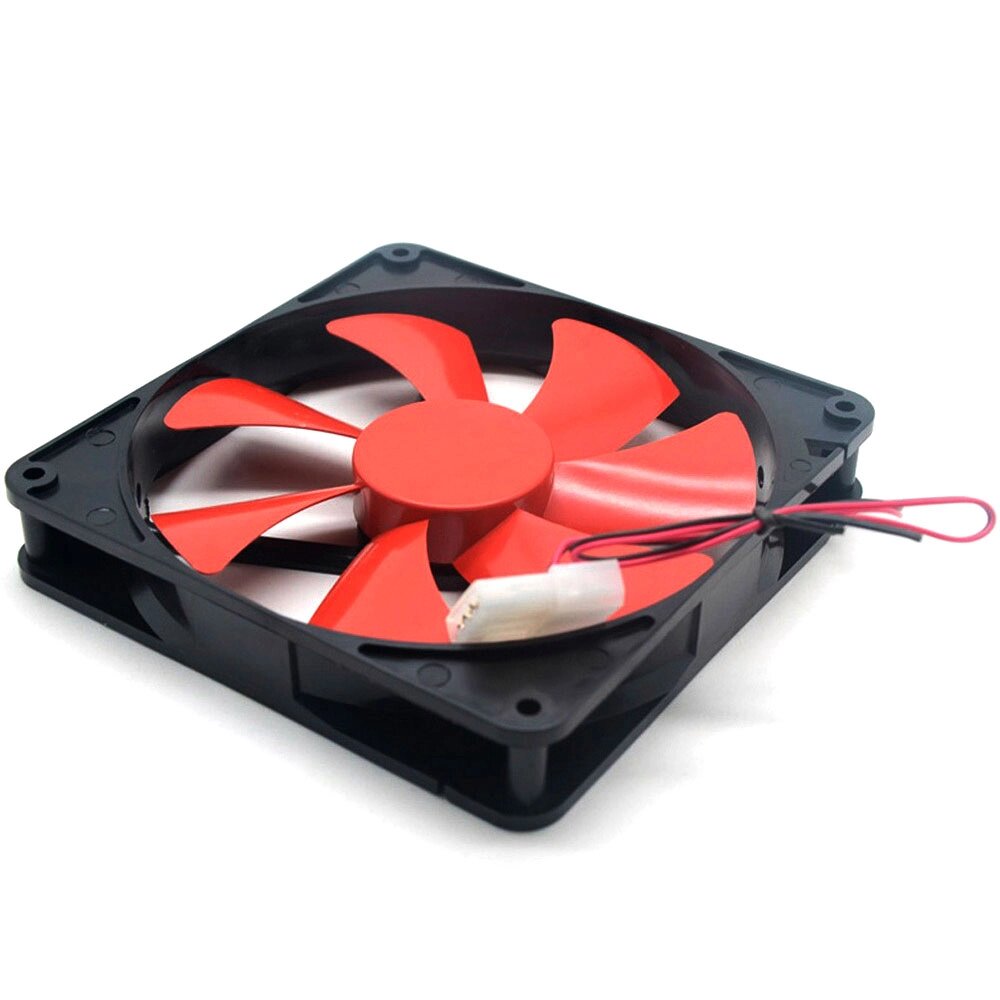 Кулер для охлождения серверних БП MH14025HSL DC sleeve fan 2pin - 140 * 140 * 25мм, 12V, 2300об / хв від компанії Price Killer - фото 1