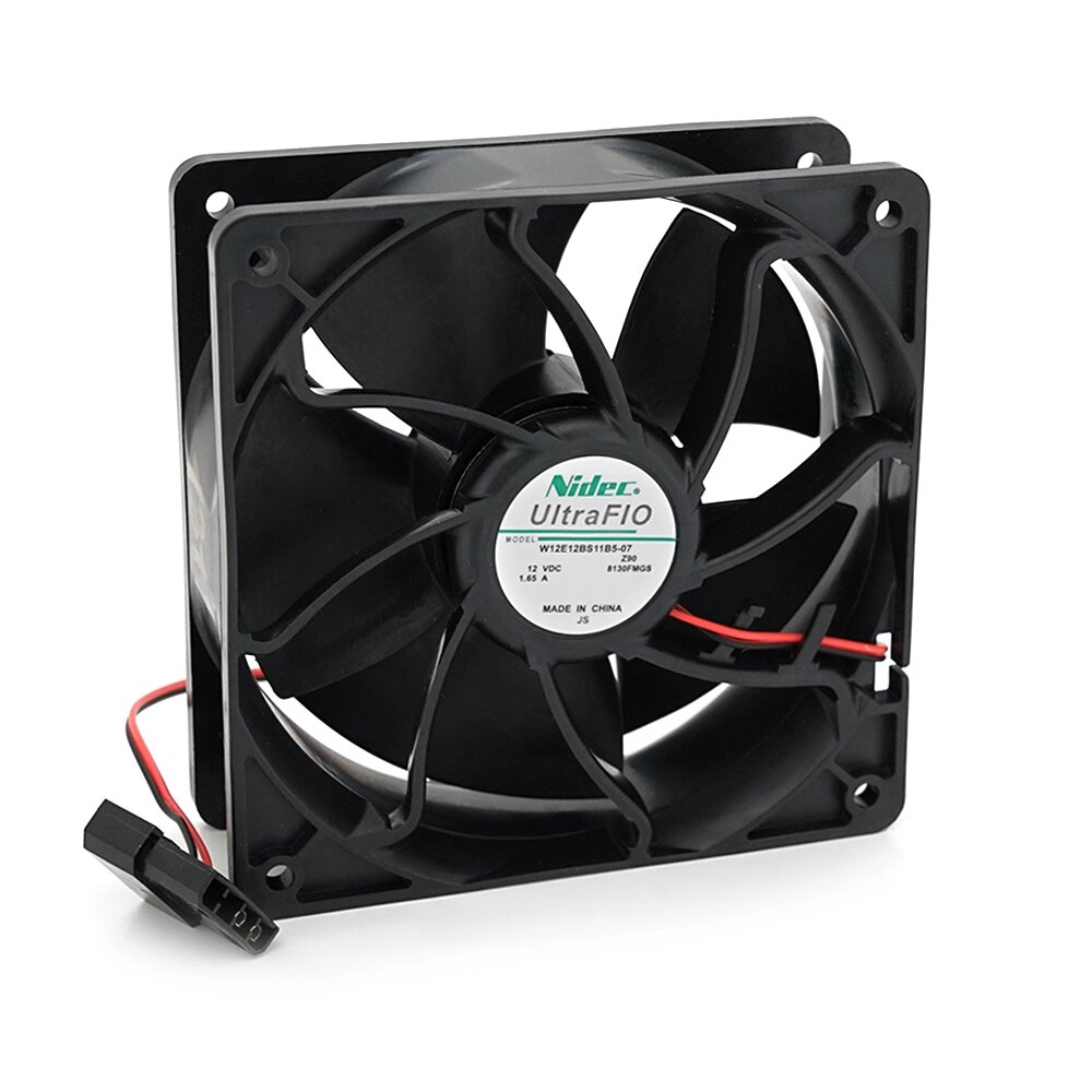 Кулер для охолодження серверних БП 12038 DC sleeve fan 4pin - 120*120*38мм, 6500об/хв від компанії Price Killer - фото 1