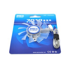 Кулер для відеокарти Pccooler 7010№3 для ATI/NVIDIA 3-pin, RPM 320010%BOX