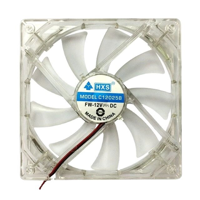 Кулер корпусної 12025 DC sleeve fan 4pin - 120 * 120 * 25мм, 12V/0,15A, 1900об / хв, Blue від компанії Price Killer - фото 1