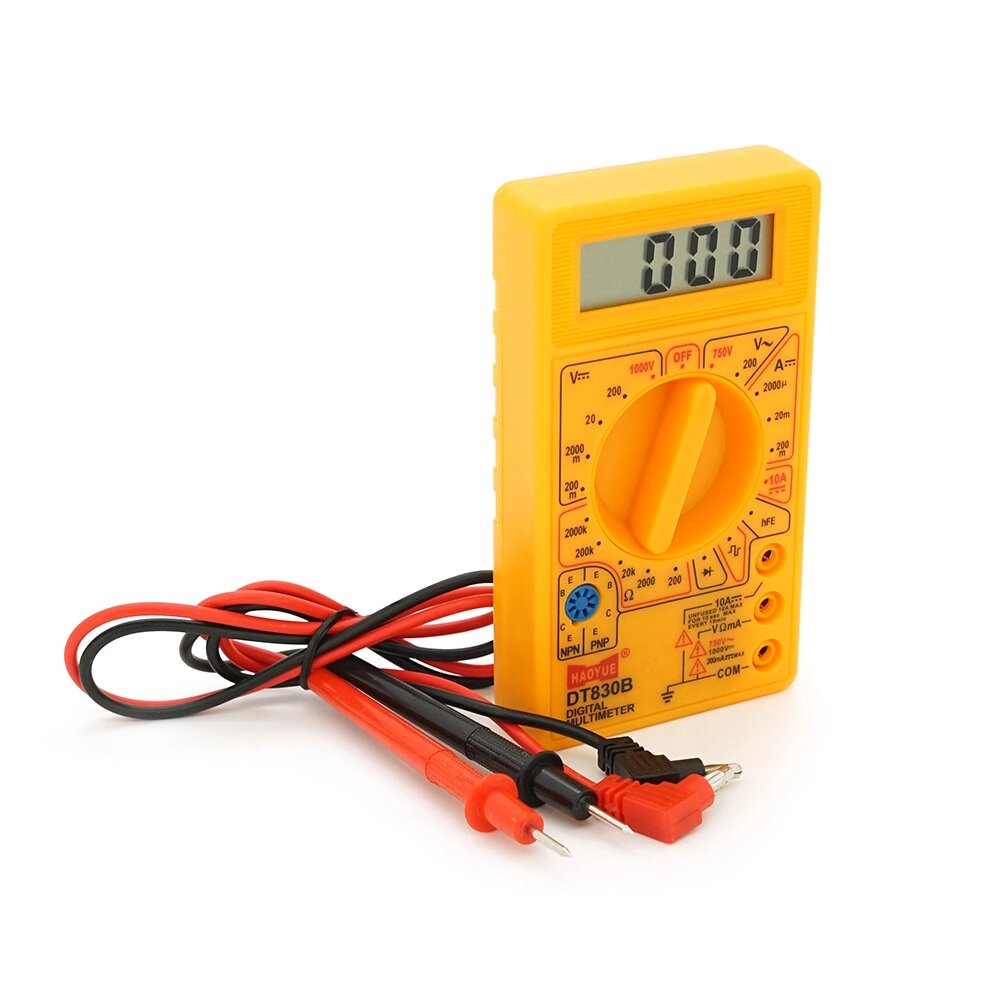 Мультиметр HAOYUE DT-830B, щупи, Box від компанії Price Killer - фото 1