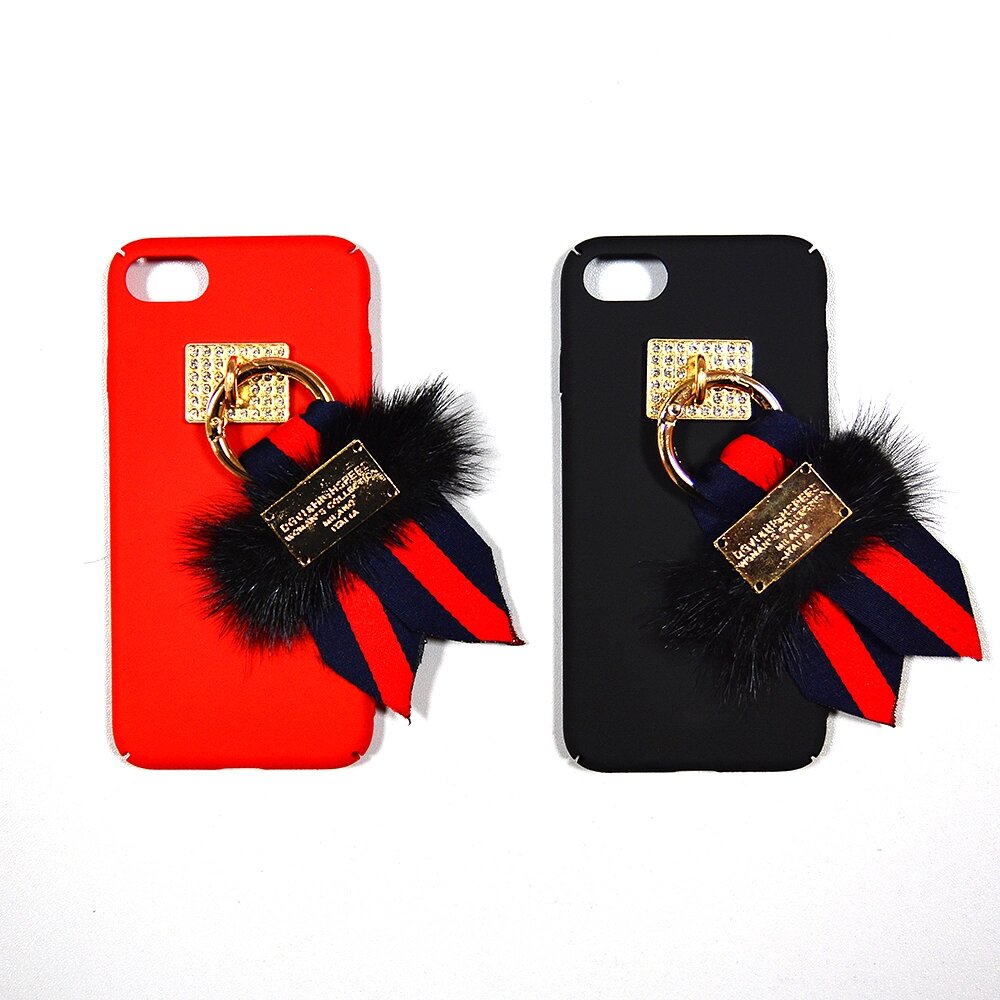 Накладка з брелоком DGVI iPhone 6/6s black від компанії Price Killer - фото 1