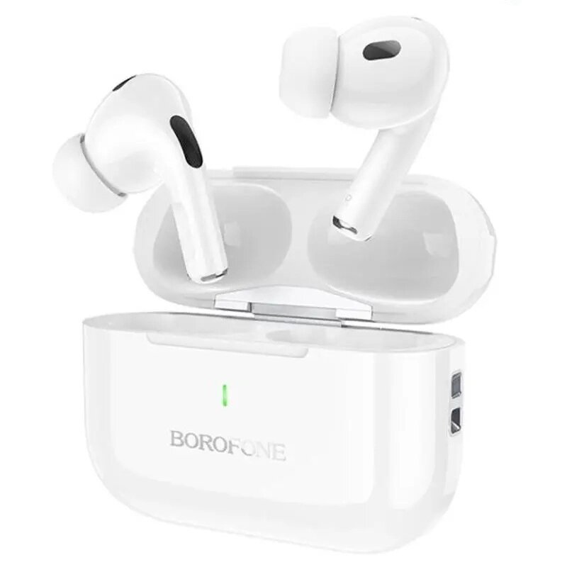 Навушники Bluetooth Borofone BW59, White, Кейс від компанії Price Killer - фото 1