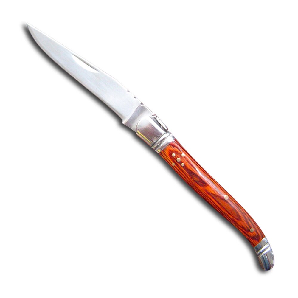 Ніж для кемпінгу SC-8111, Steel + red wood, Чохол від компанії Price Killer - фото 1