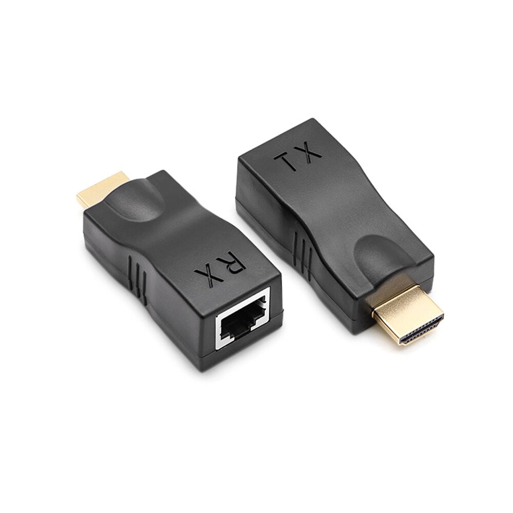 Одноканальний пасивний подовжувач HDMI сигналу по UTP кабелю по одній кручений парі. Дальність передачі: до 30метров, від компанії Price Killer - фото 1