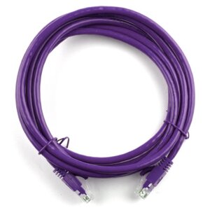 Патч-корд литий RITAR, UTP, RJ45, Cat. 5e, 15m, фіолетовий, Cu ( мідь )