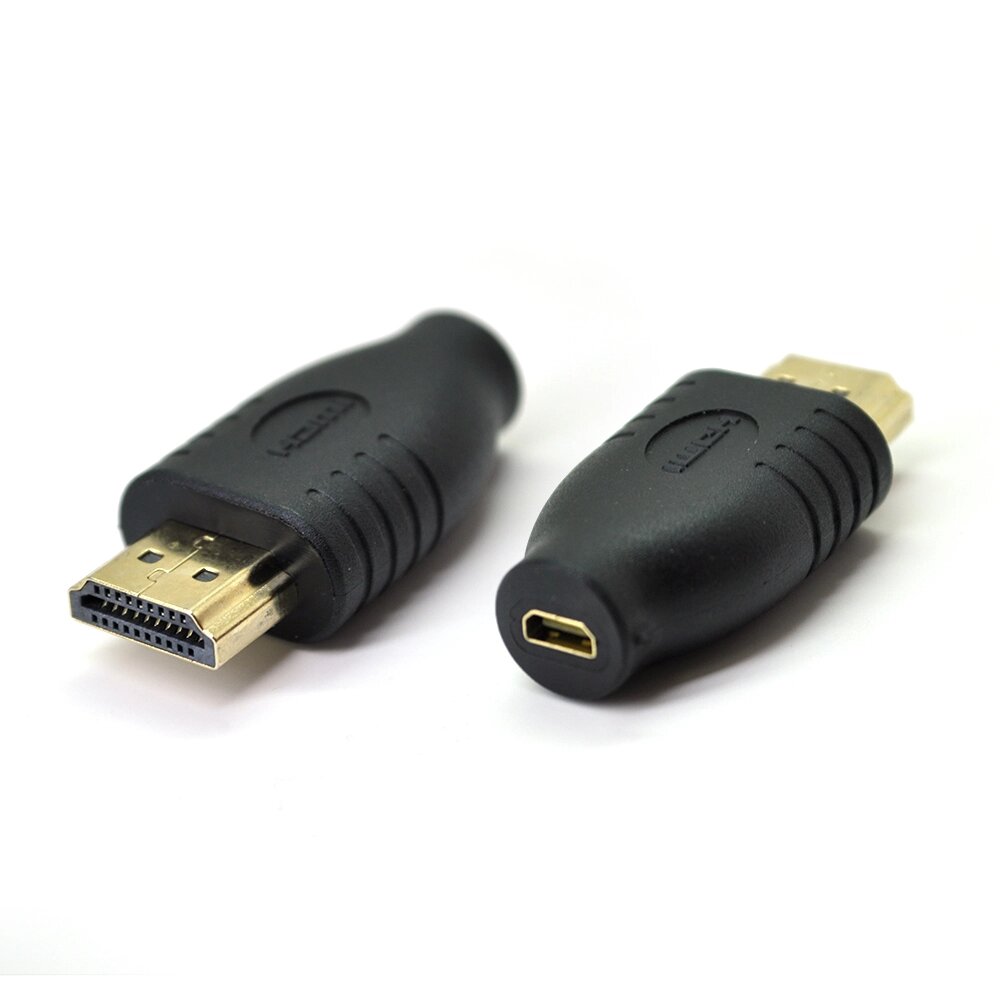 Переходник microHDMI (мама)-HDMI (папа) від компанії Price Killer - фото 1