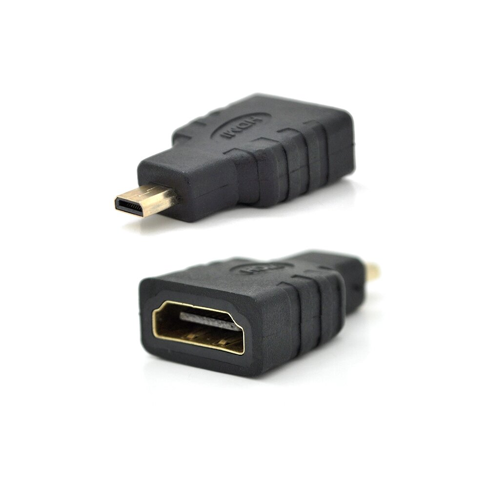 Переходник microHDMI (папа)-HDMI (мама) , Q100 від компанії Price Killer - фото 1