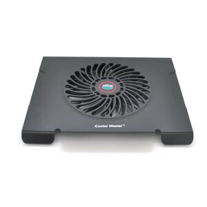 Підставка під ноутбук CoolerMaster NotePal CMC3, 10-15", 1*200mm 70010% RPM, корпус пластик, 322x290x50mm, Black, Box