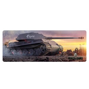 Килимок 300*700 тканинної World of Tanks-55, товщина 2 мм, OEM