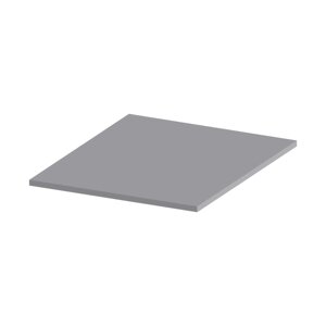 Силіконова термопрокладка HY-100-4, 100x100x1mm, Dark Grey, >8,0W/m-K, -40°240°, питома вага -2g/cm3, OEM Q100