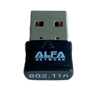 Бездротовий мережевий адаптер Wi-Fi-USB LV-UW06RK-BG ALFA, RTL8188, 802.11bgn, 150Mbps, 2.4 GHz, Win10/8.1/8/7/XP, Mac