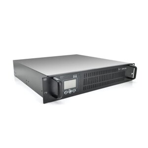 ДБЖ з правильною синусоїдою ONLINE Ritar RT-3KS-LCD, RACK 3000VA ( 2700Вт ), 72 В, Вбудована батарея 12V 7,5 Ah х 6 шт