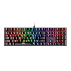 Клавіатура USB Fantech MK855RGB, довжина кабелю 135см, (Eng), Black, 108к, Q10